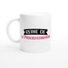 Mug Femme Humour Reine de la Procrastination