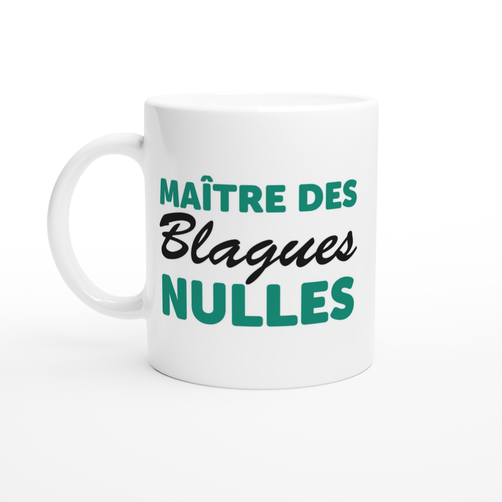Mug Fun Homme Humour Maître des Blagues Nulles