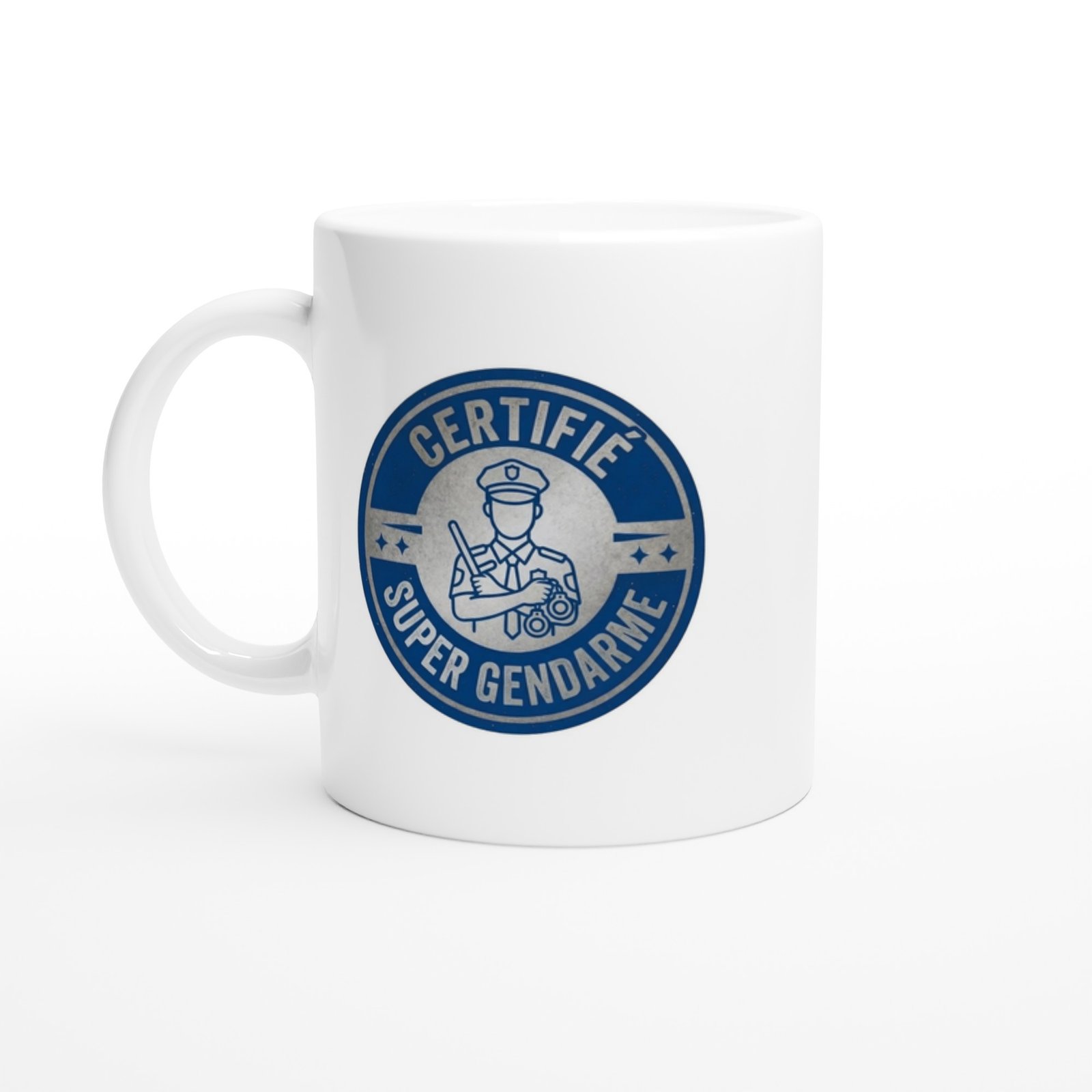 Mug Gendarme Certifié Super Gendarme
