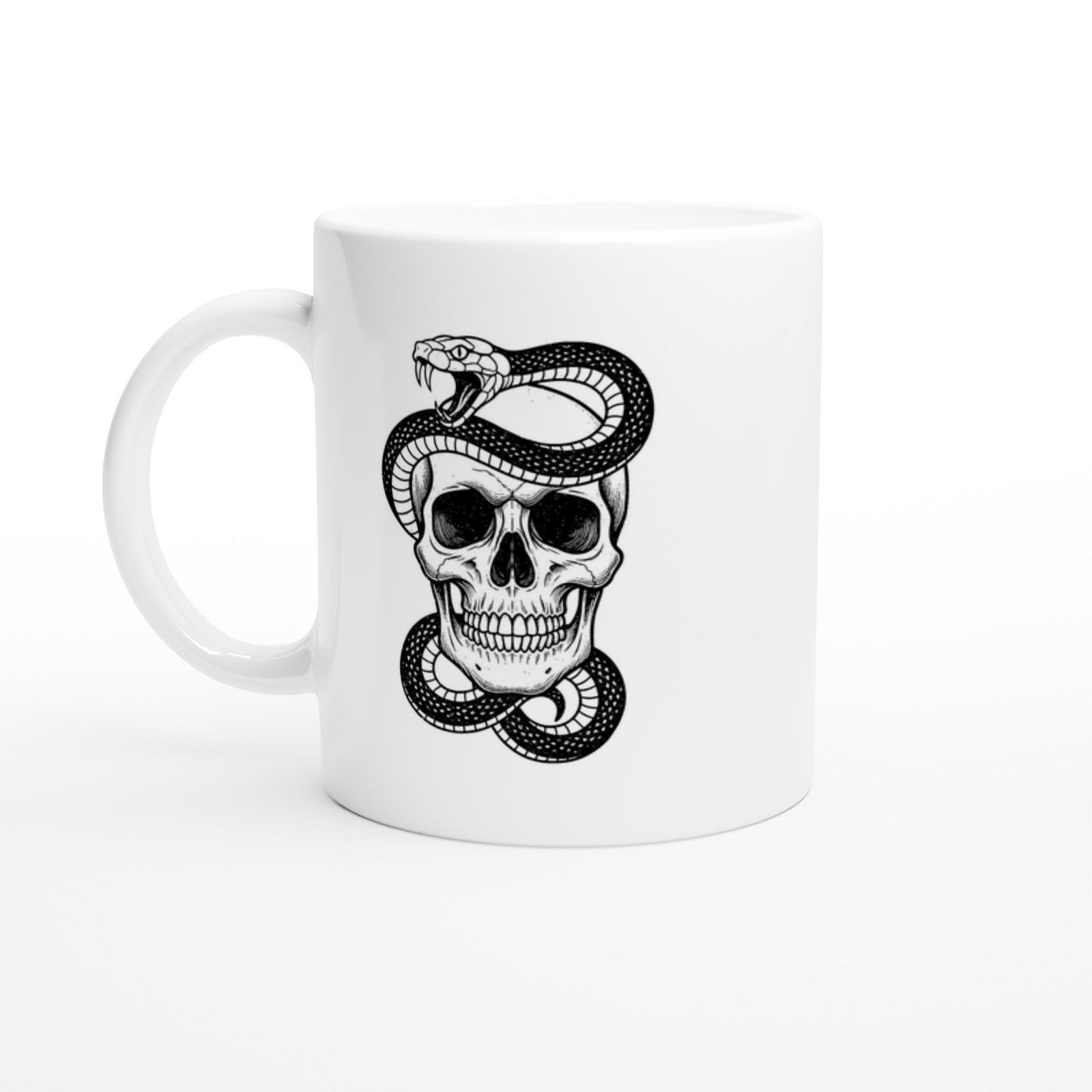 Mug Gothique Crâne et Serpent