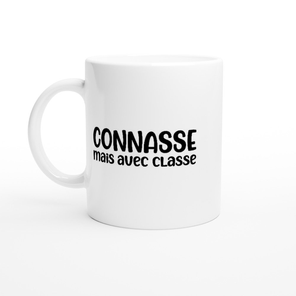 Mug Humour Avec classe