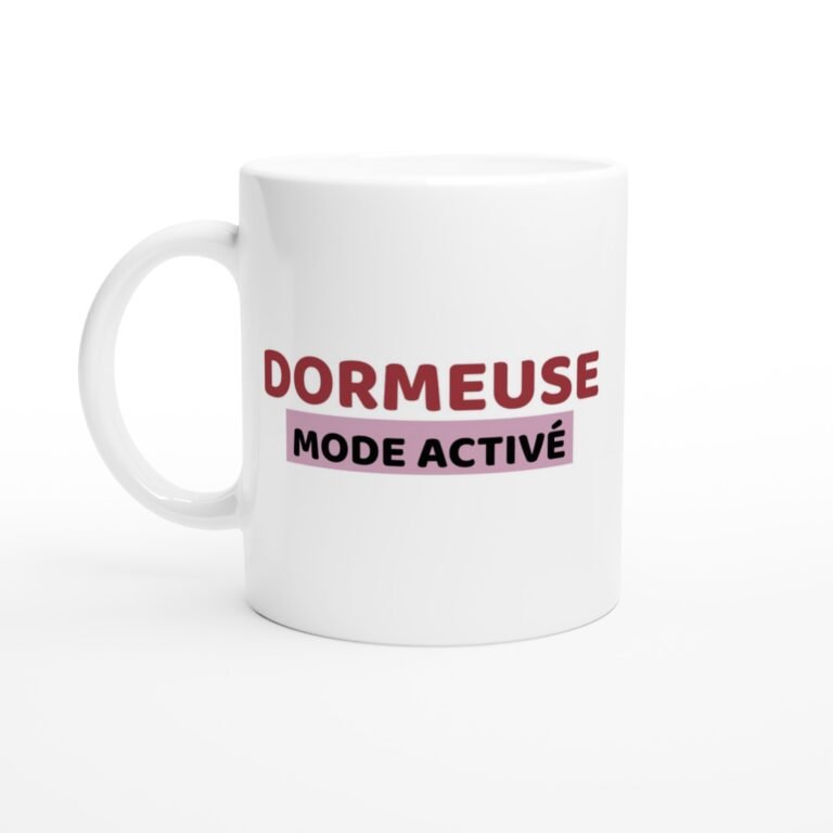 Mug Humour Dormeuse Mode Activé