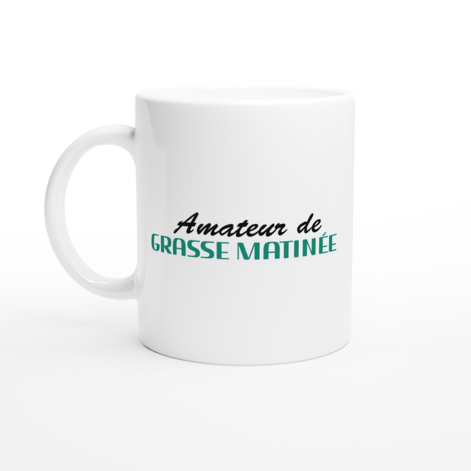Mug Humour Homme Amateur de Grasse Matinée