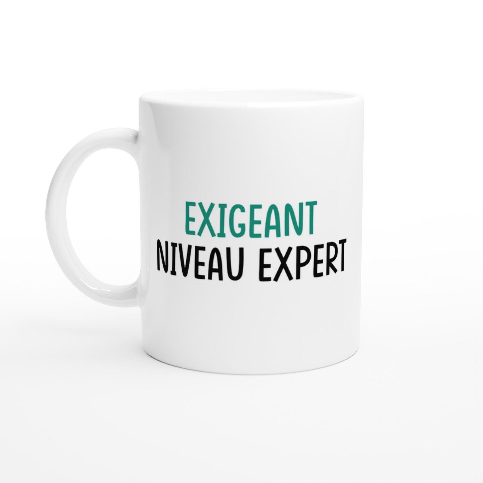 Mug Humour Homme Exigeant Niveau Expert