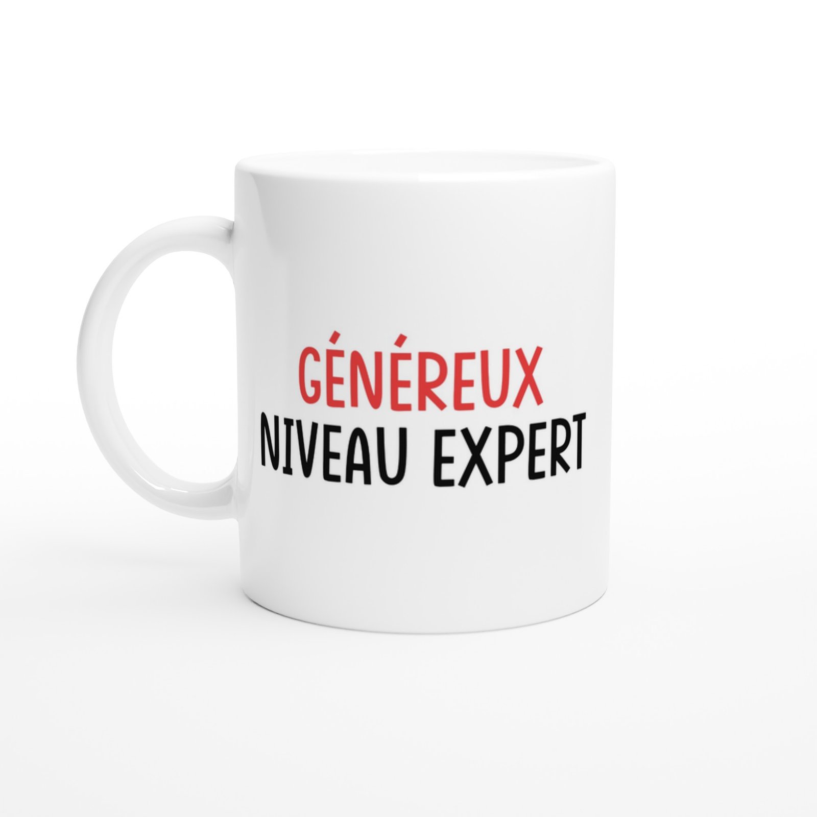 Mug Humour Homme Généreux Niveau Expert