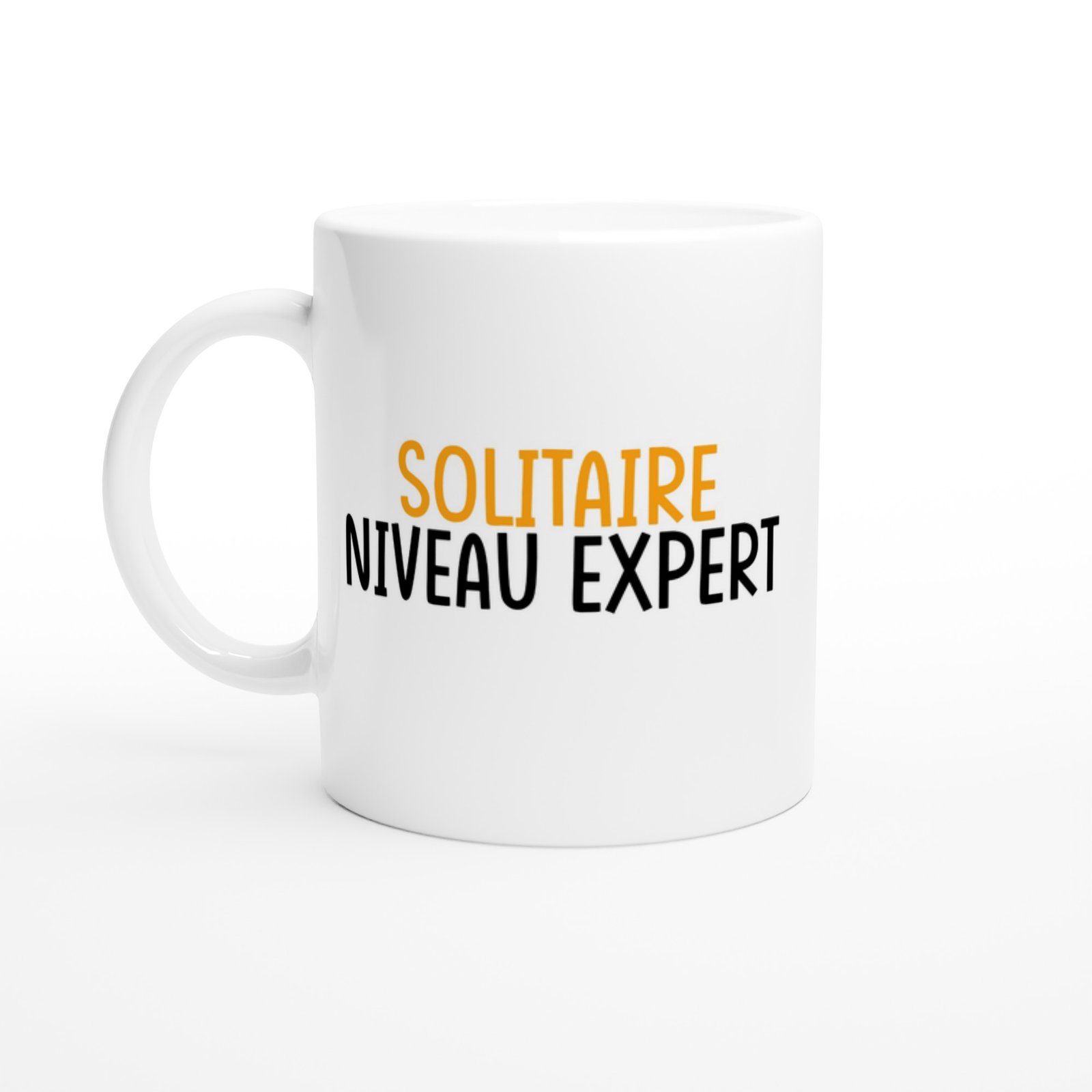 Mug Humour Homme Solitaire Niveau Expert Mug Humour Homme Solitaire Niveau Expert