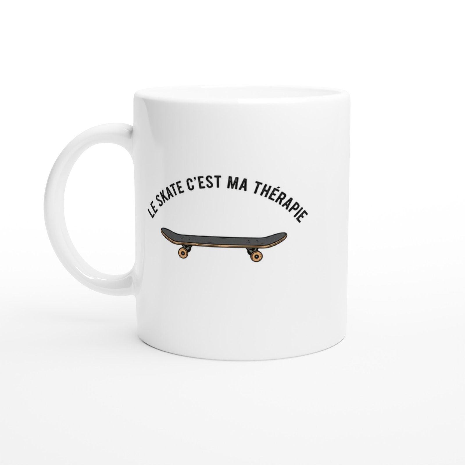 Mug Humour Le Skate C'est Ma Thérapie Mug Humour Le Skate C’est Ma Thérapie