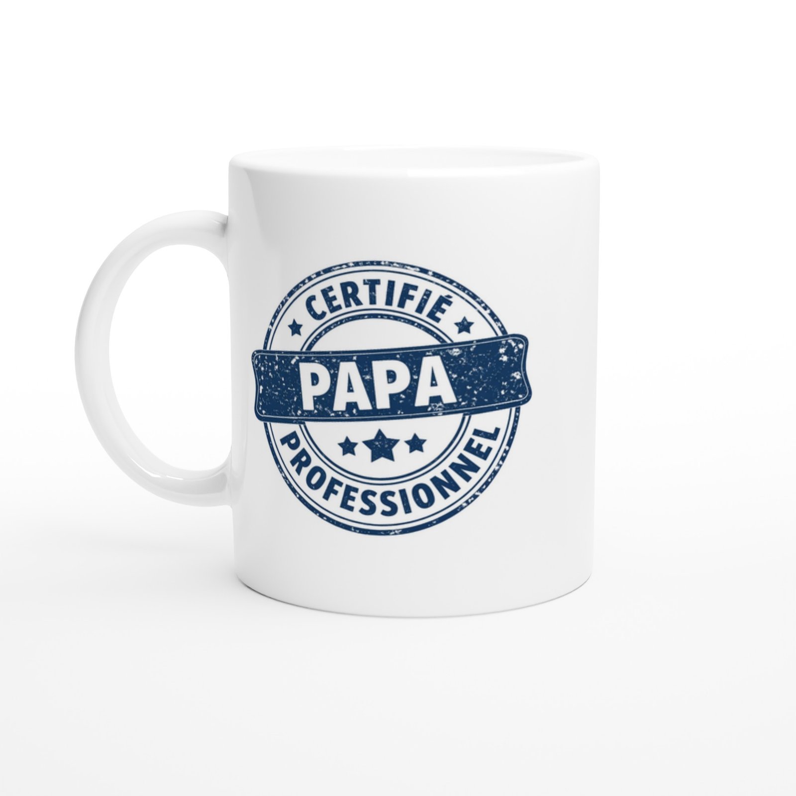 Mug Humour Papa Professionnel Certifié
