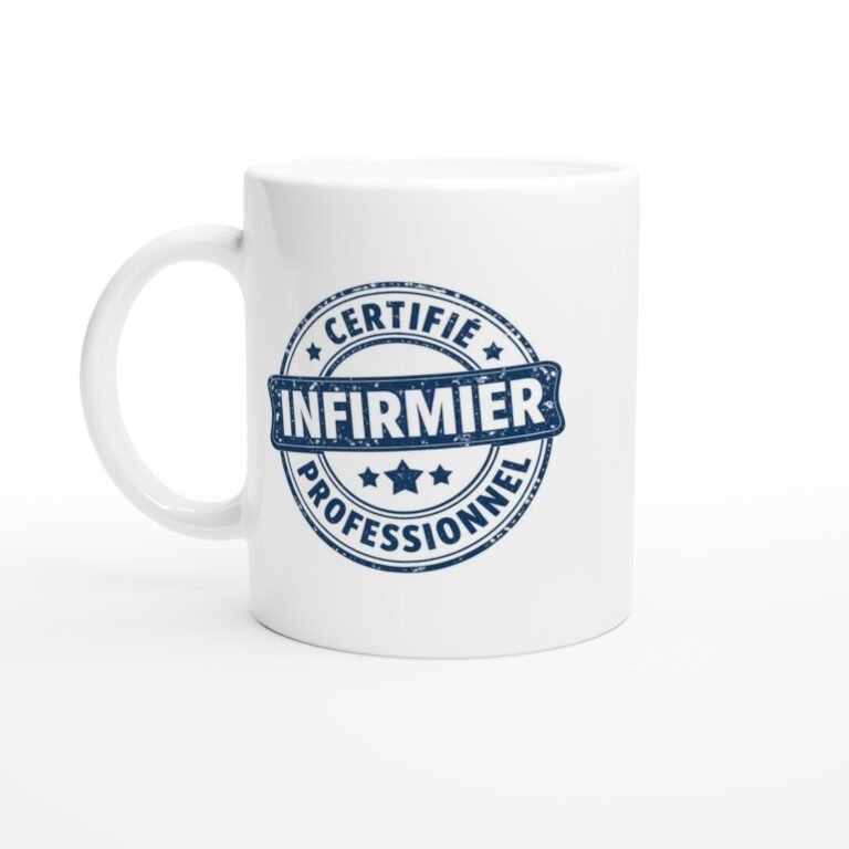 Mug Infirmier Professionnel Certifié