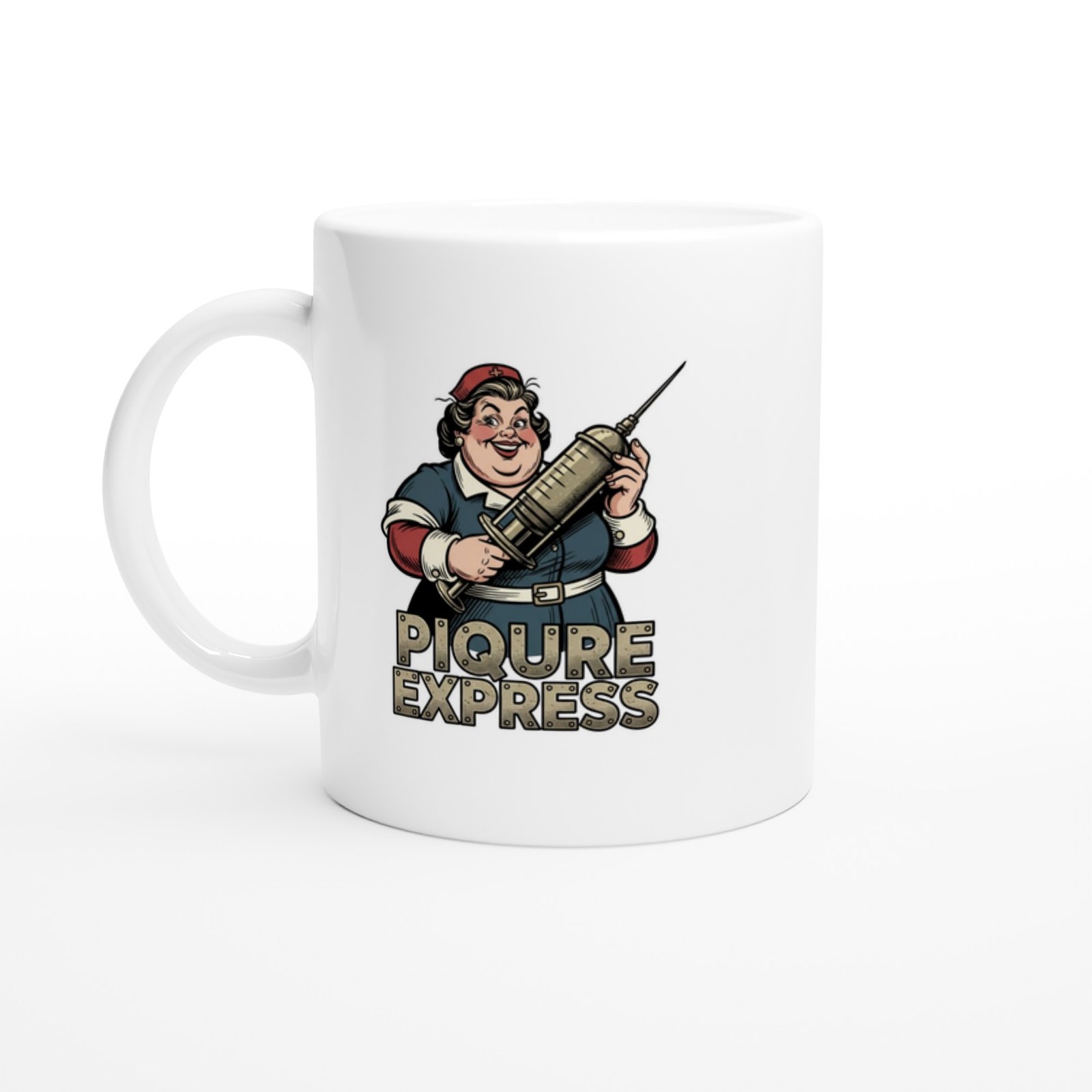 Mug Infirmière Humour Piqûre Express Mug Infirmière Humour Piqûre Express