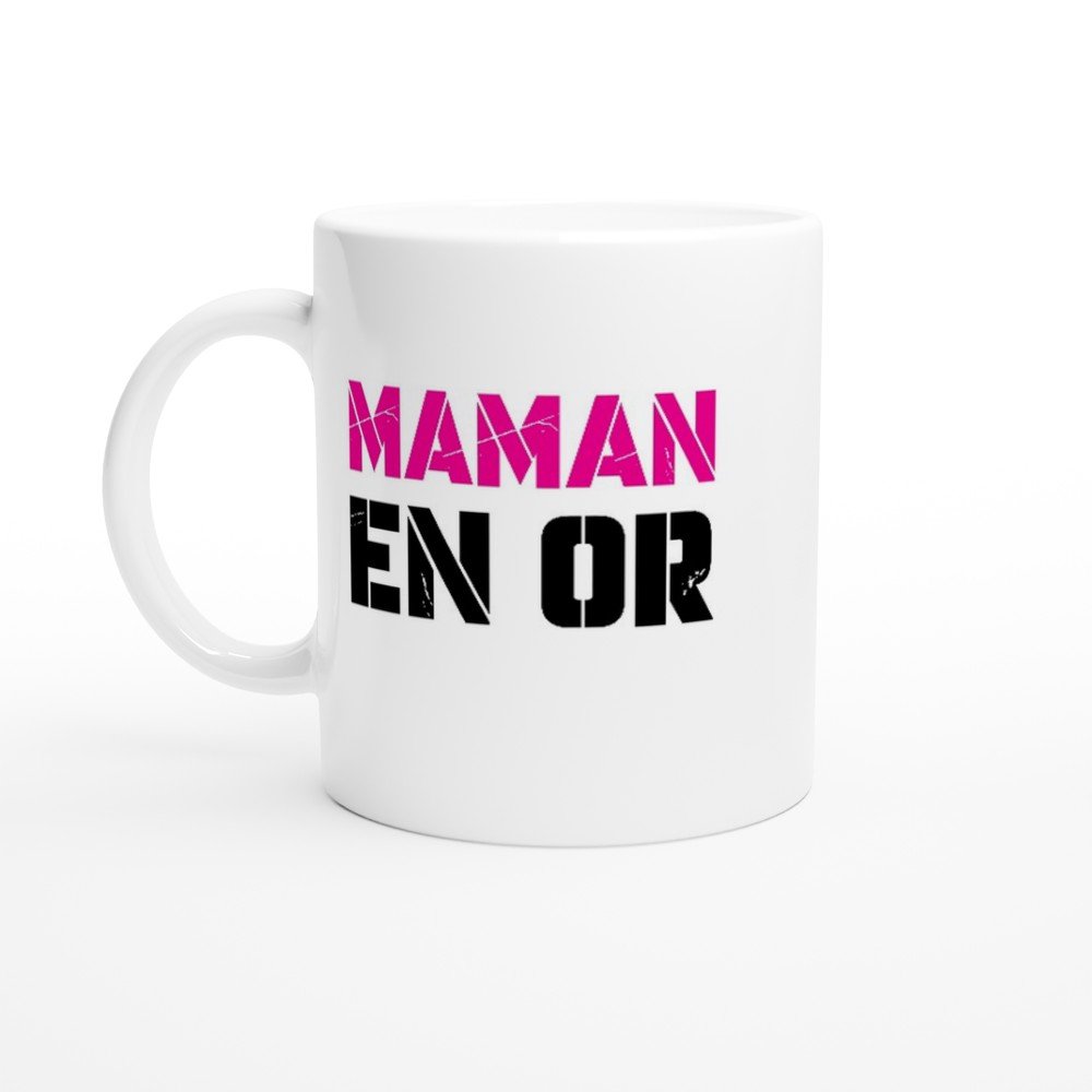 Mug Maman en or