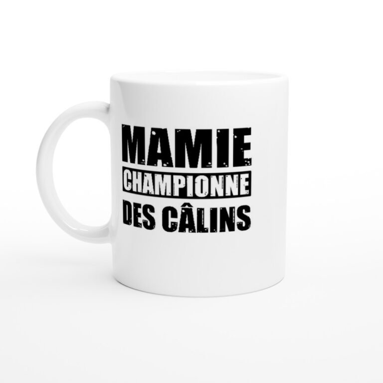 Mug Mamie championne des câlins