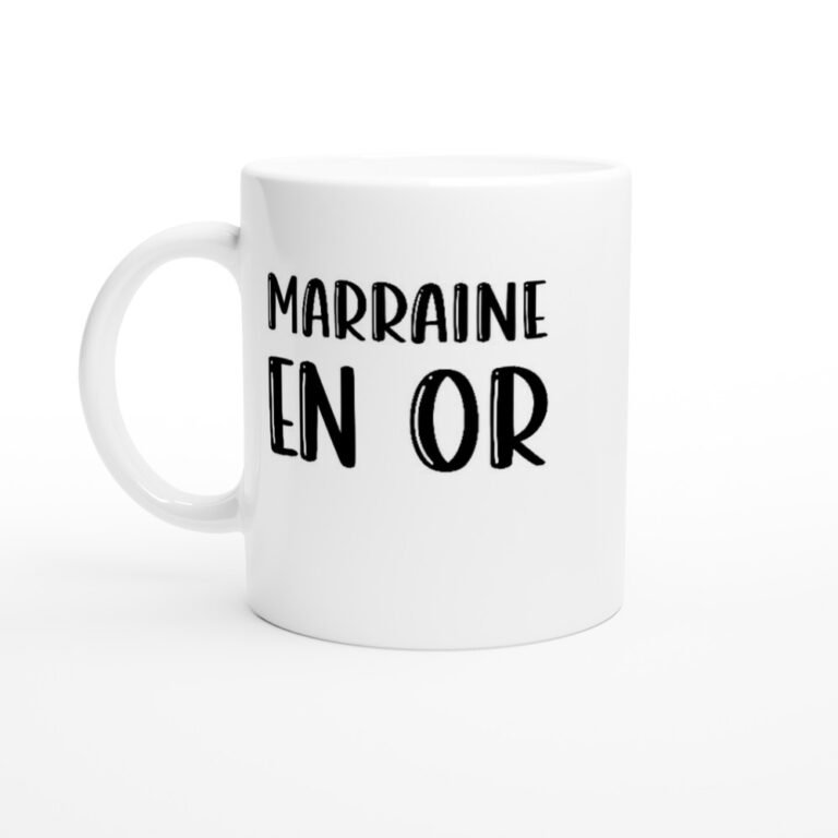 Mug Marraine en or