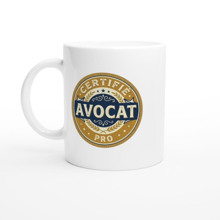 Mug Metier Certifié Avocat Pro
