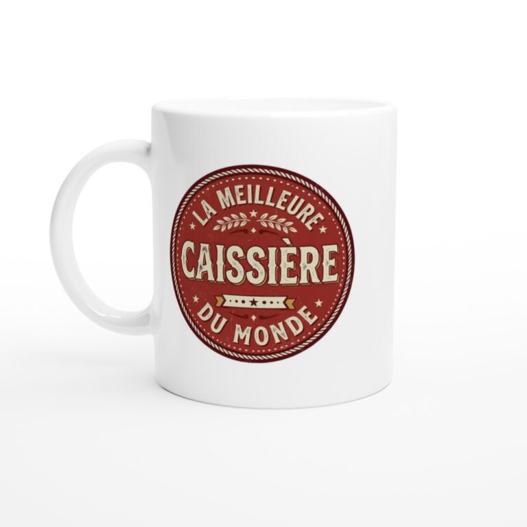 Mug Metier La meilleure caissière du monde