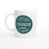 Mug Metier Le Meilleur Couvreur du Monde