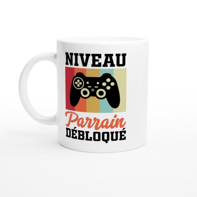 Mug Niveau parrain débloqué