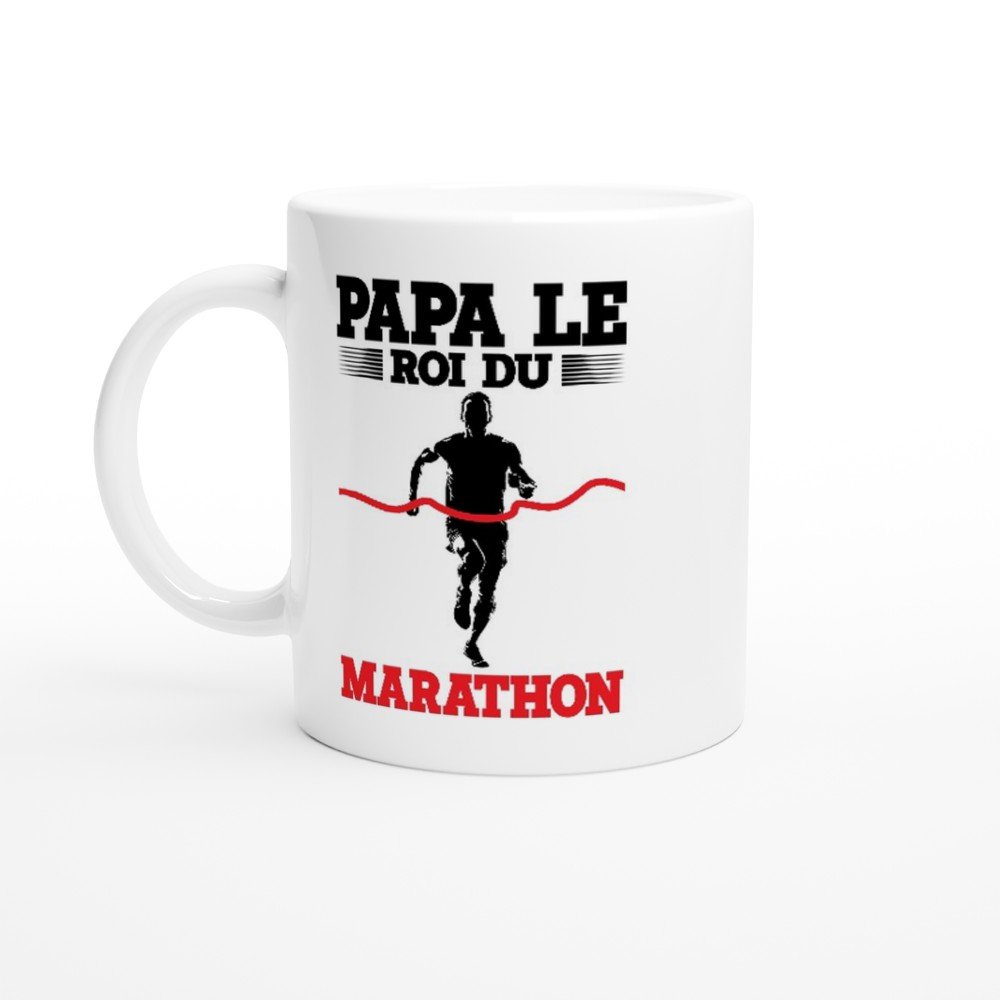 Mug Papa le roi du marathon