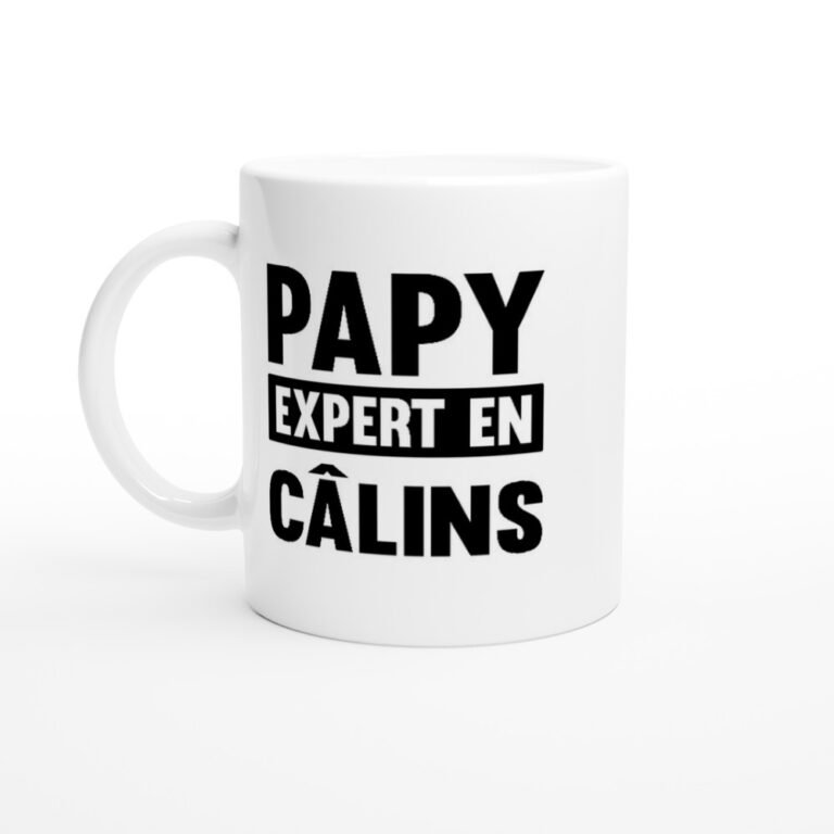 Mug Papy expert en câlins