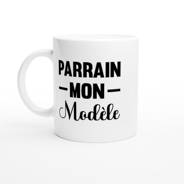 Mug Parrain mon modèle