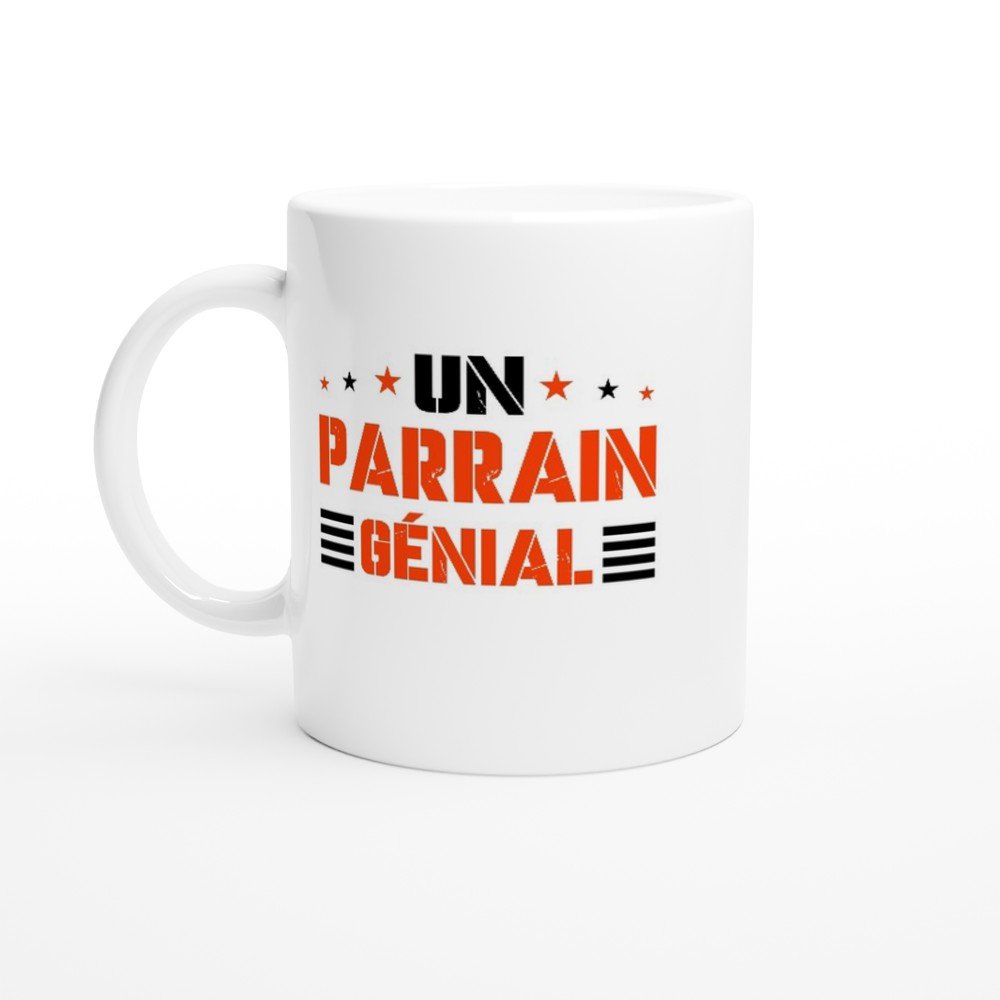 Mug Parrain Un parrain génial – Idée Cadeau Parrainage