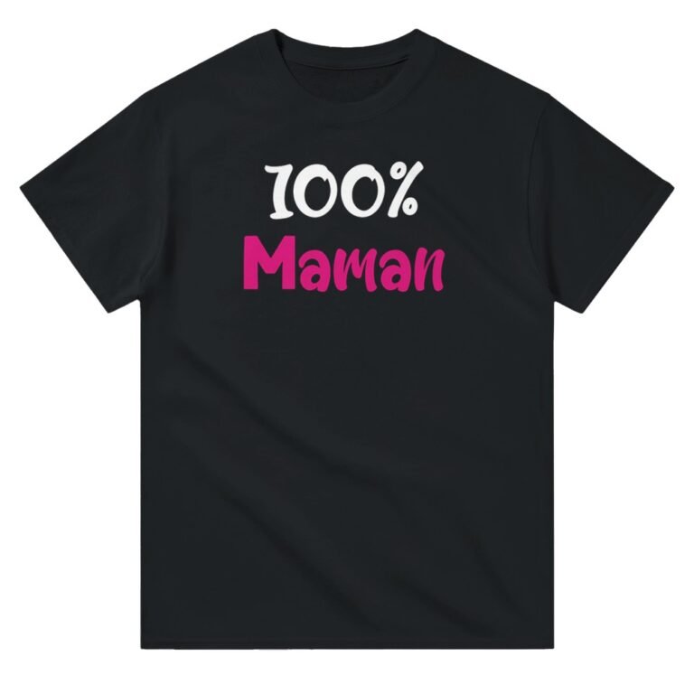 T shirt 100 % Maman