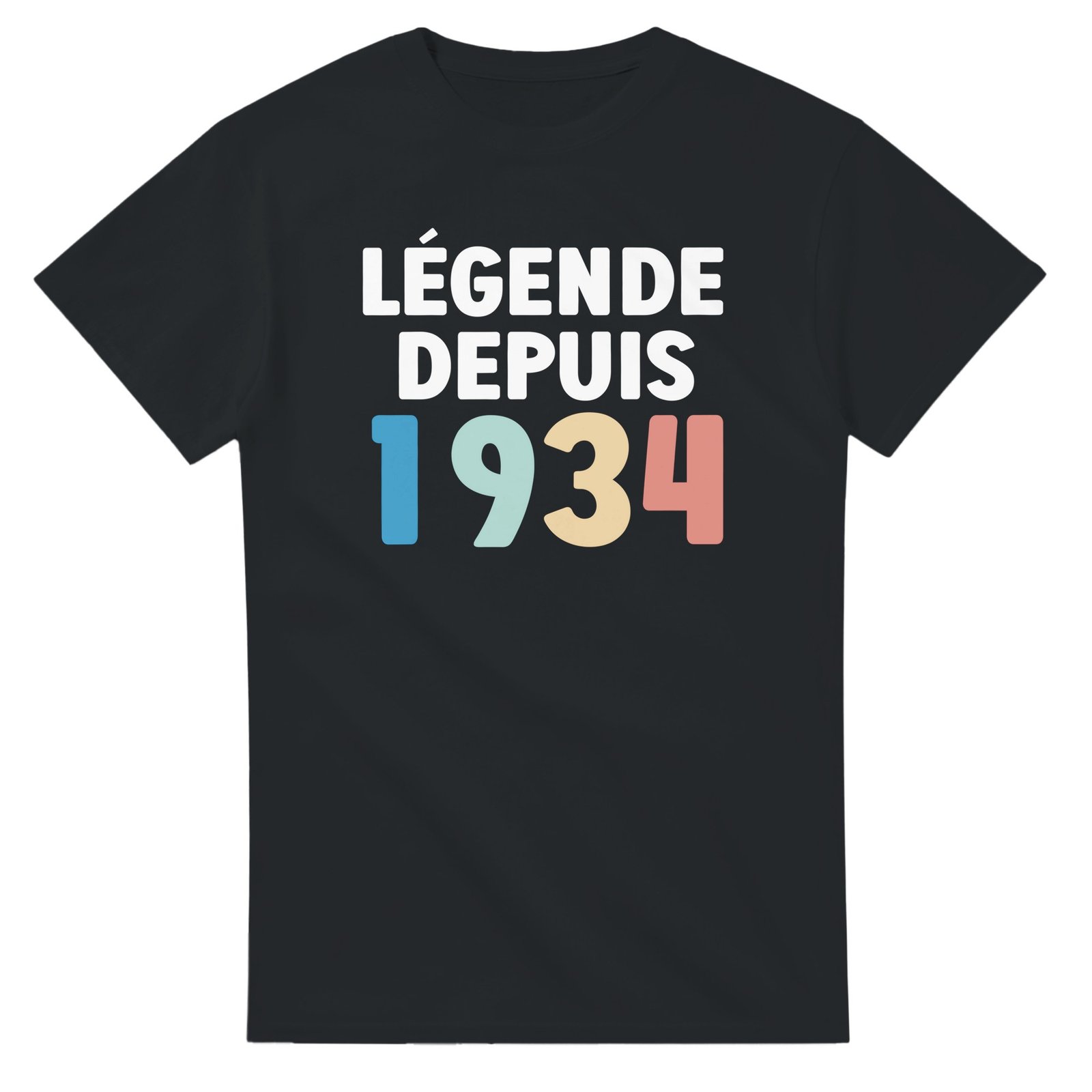 T shirt 1934 Anniversaire