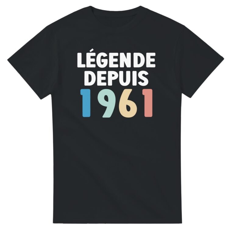 T shirt 1961 Anniversaire