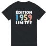 T shirt Anniversaire 1959 T shirt Anniversaire 1959