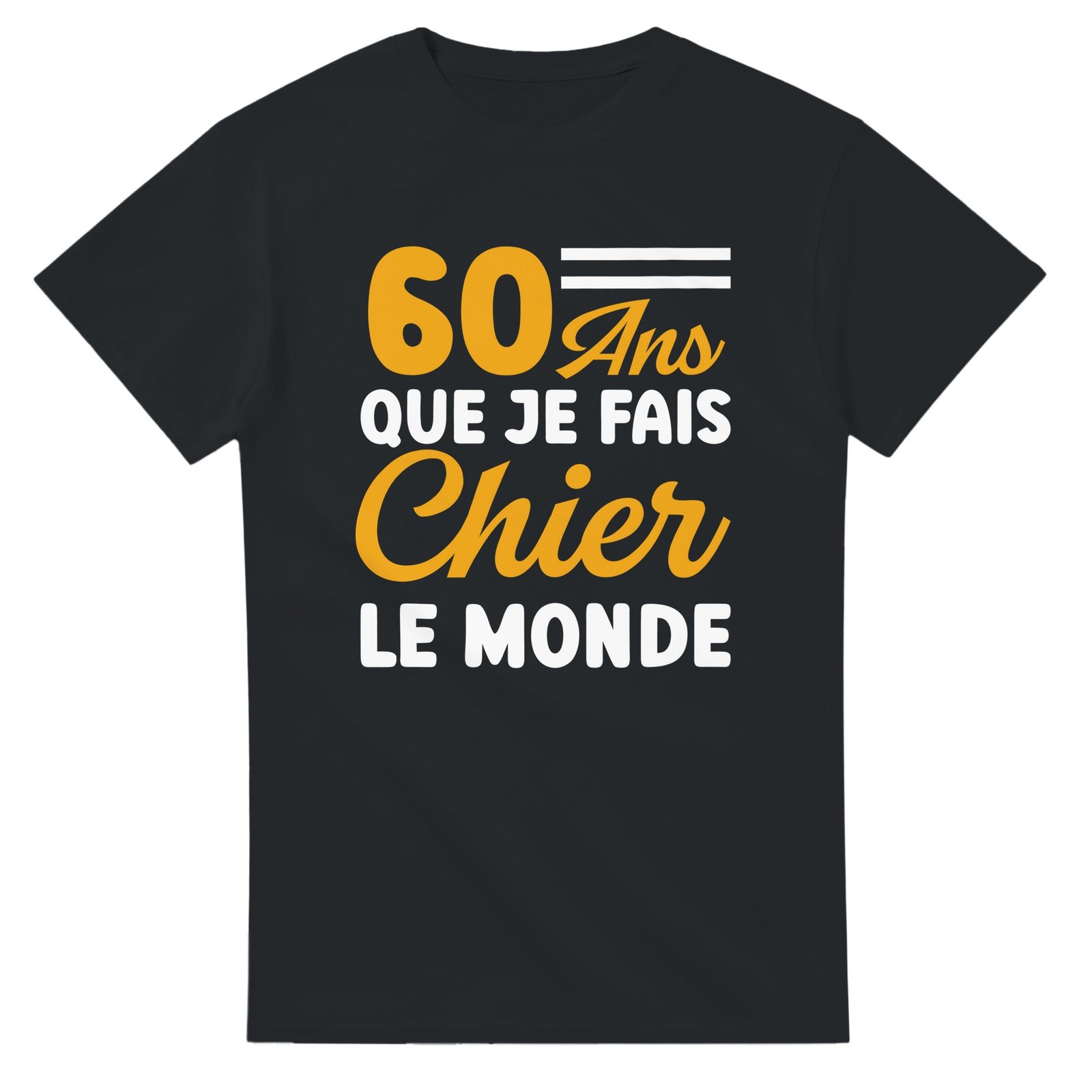 T shirt Anniversaire 60 Ans – Idée Cadeau Original