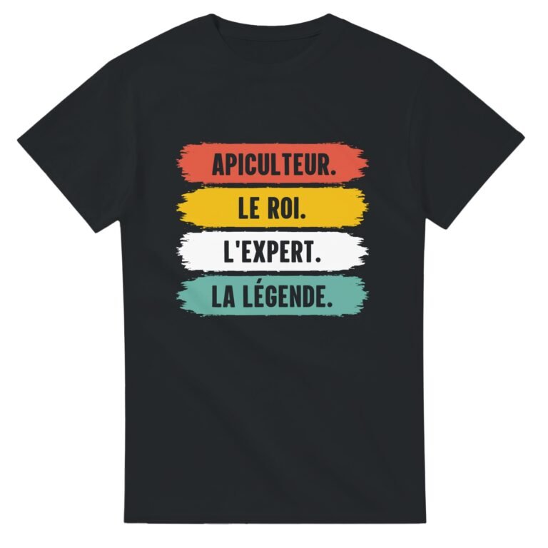 T shirt Apiculteur Le Roi La Légende