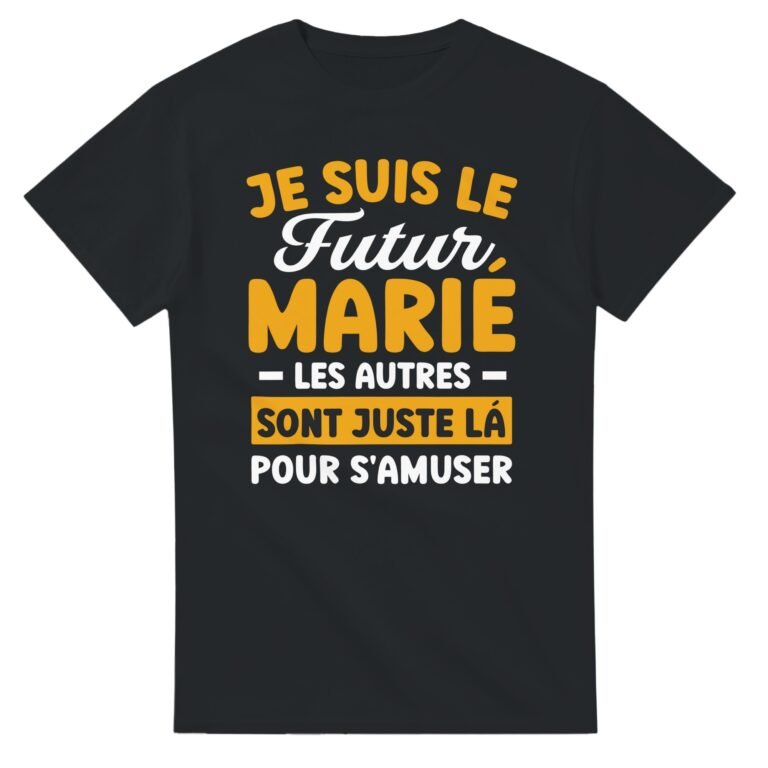 T-shirt EVG Je suis le futur marié – les autres pour s’amuser