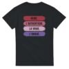 T shirt Femme Humour Reine l&rsquo;authentique la vraie l&rsquo;unique