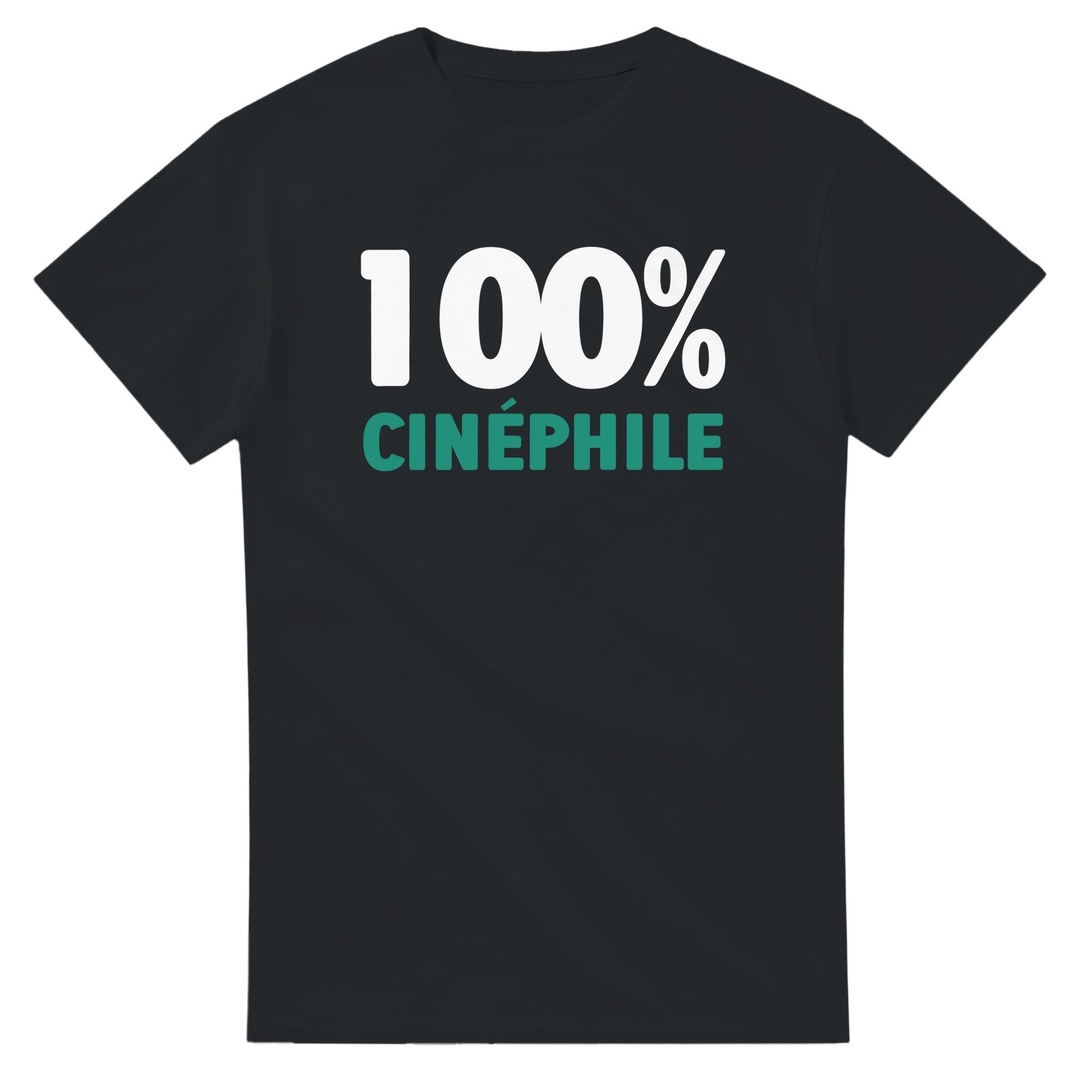 T shirt Homme Humour 100% cinéphile
