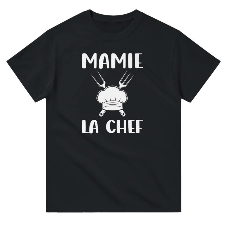 T shirt Mamie la chef