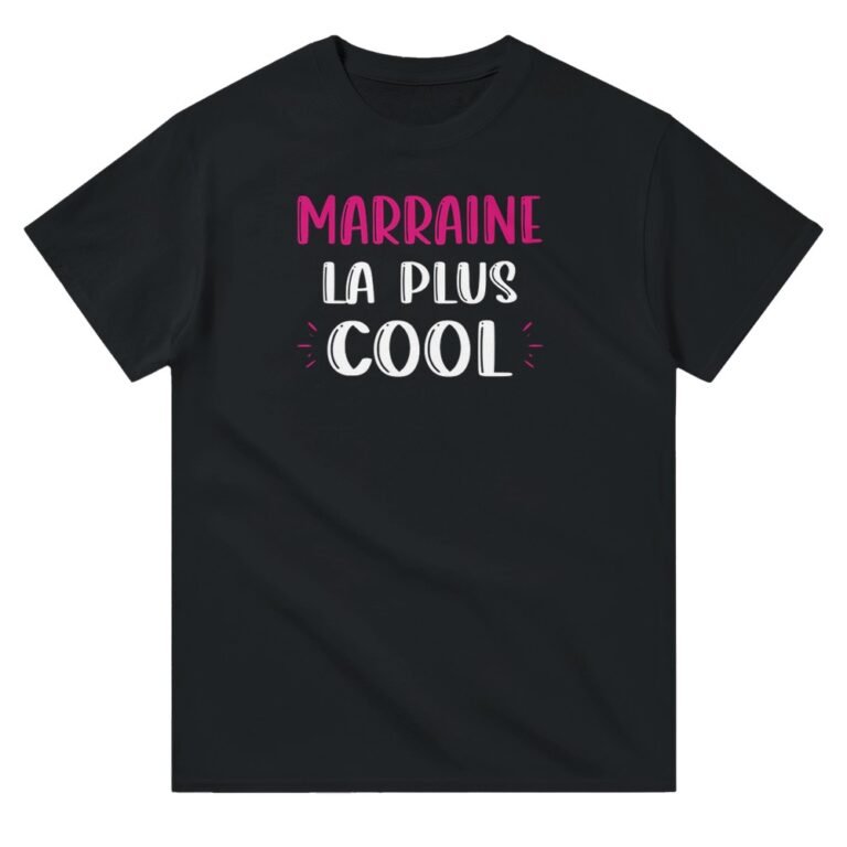 T shirt Marraine la plus cool