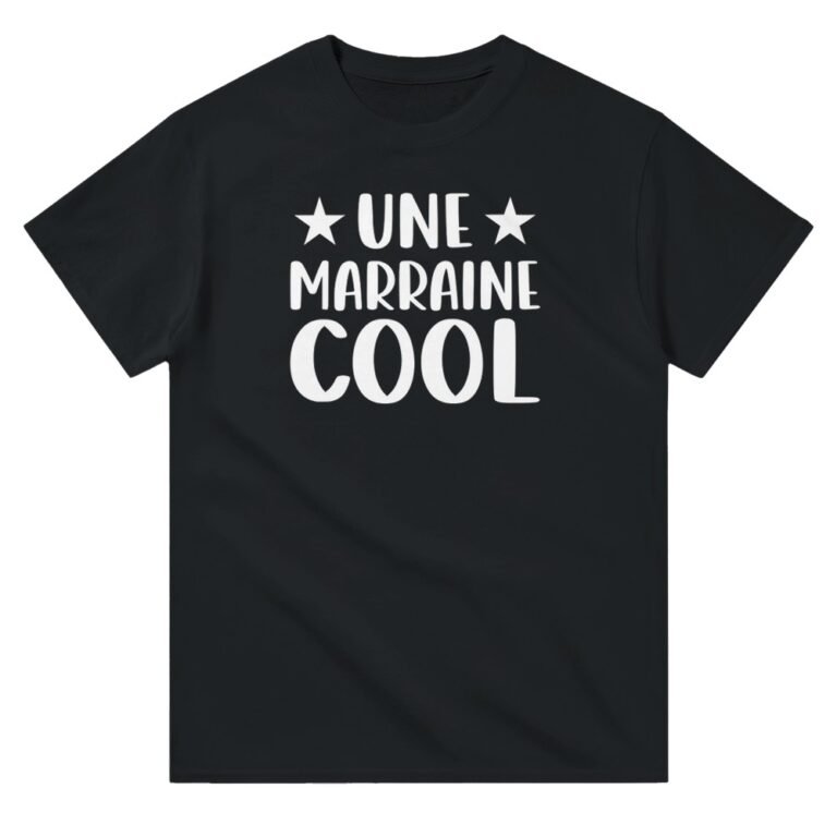 T shirt Marraine Une marraine cool - Idée Cadeau Marrainage