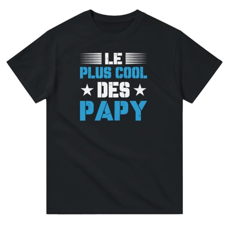 T shirt Papy Le plus cool des papys