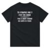 T shirt Tu m&rsquo;aimes pas