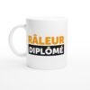 Tasse Humour Râleur Diplômé