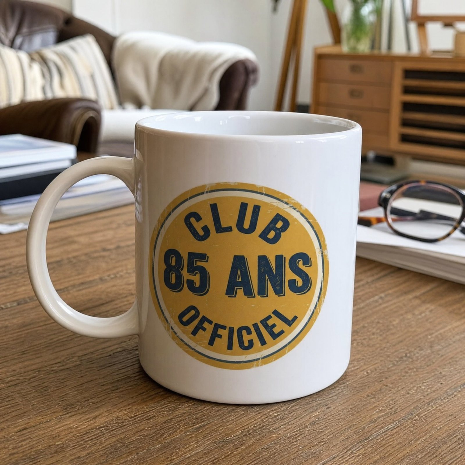 Mug 85 ans anniversaire Humour Club Officiel 85 Ans – Idée Cadeau Humour