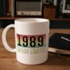Mug Année de Naissance 1989 – Tasse Vintage Anniversaire