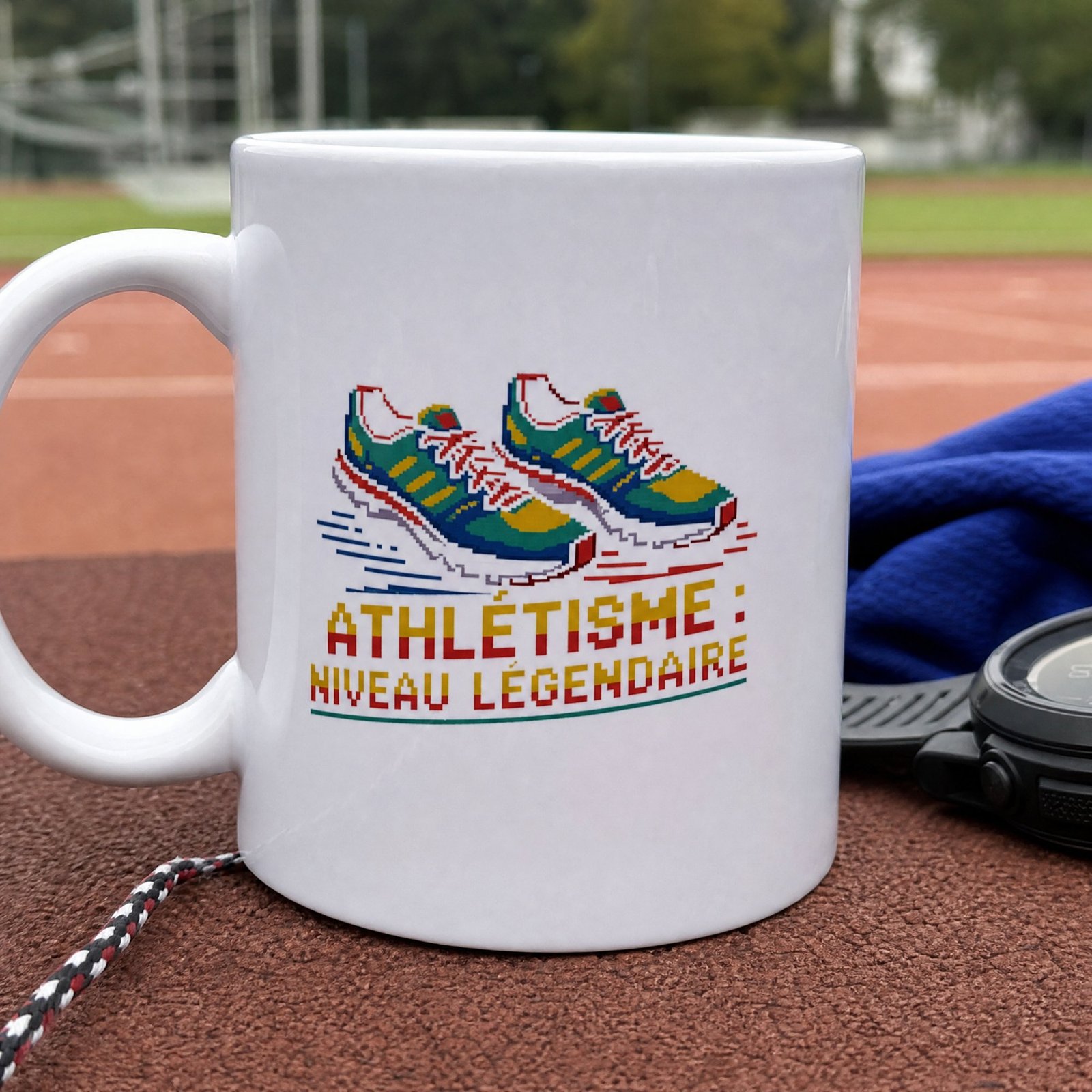 Mug Athlétisme Niveau Légendaire