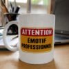 Mug Attention Émotif Professionnel