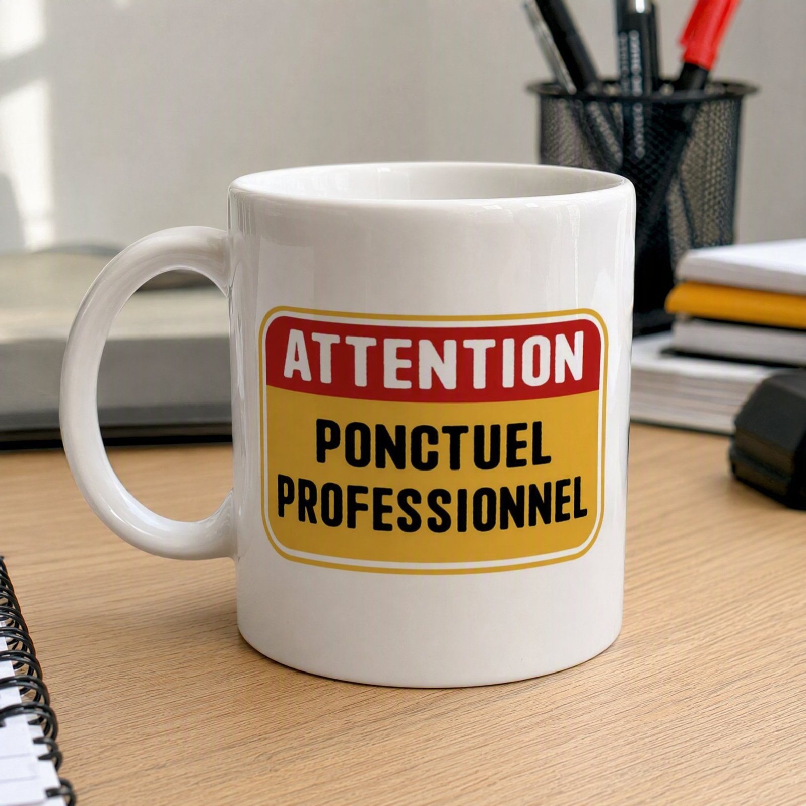 Mug Attention Ponctuel Professionnel