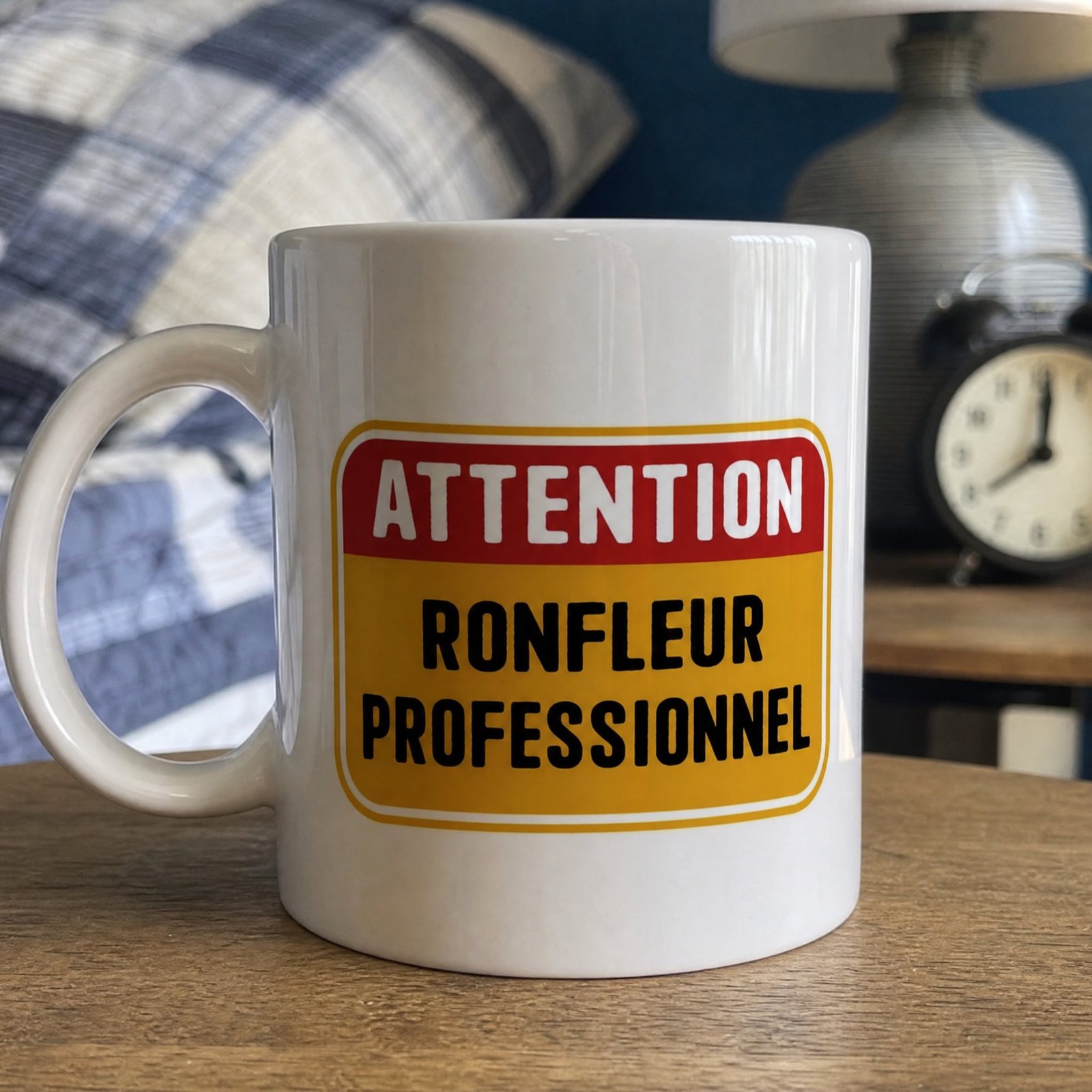 Mug Attention Ronfleur Professionnel