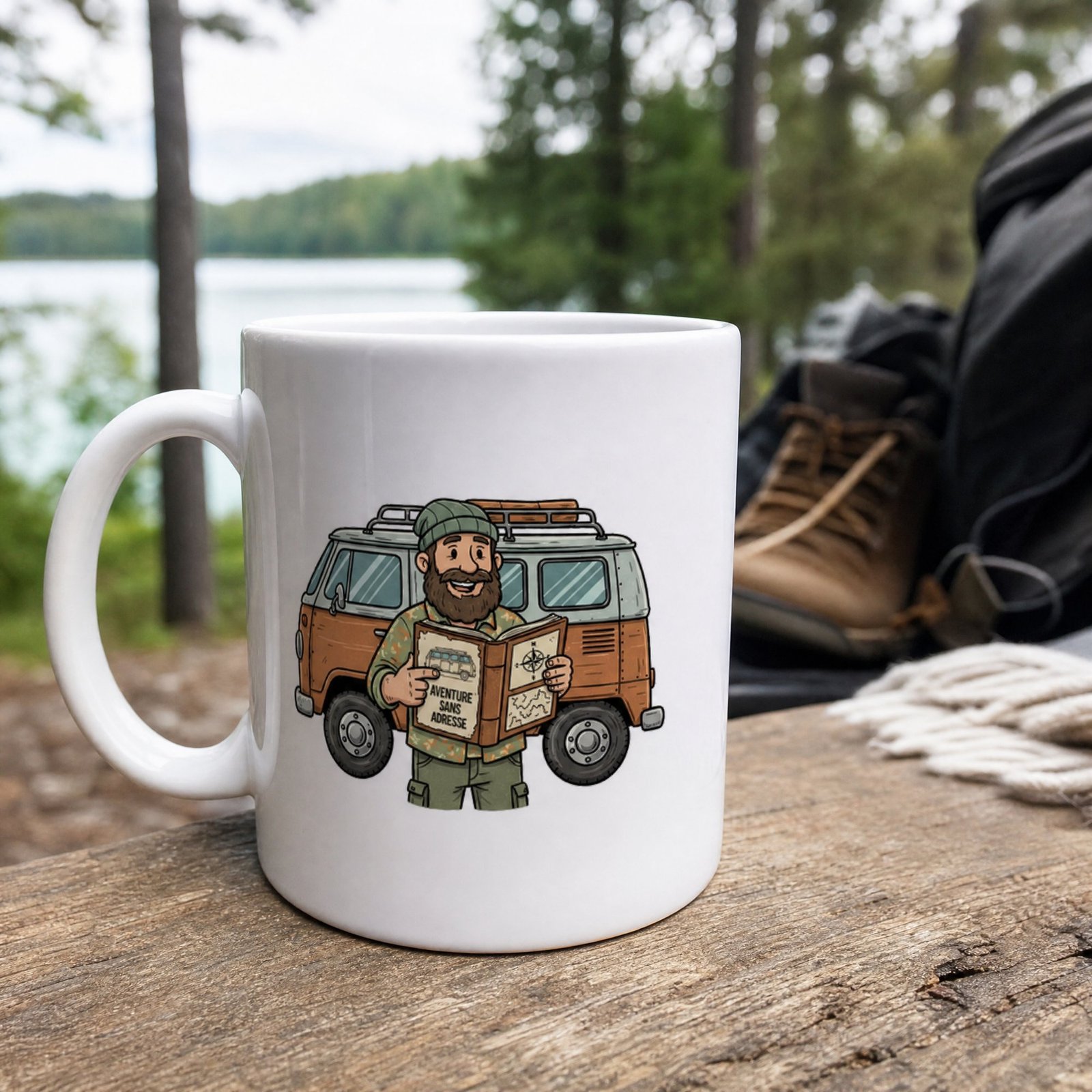 Mug Aventurier Aventure Sans Adresse