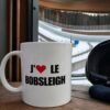Mug Bobsleigh j&rsquo;aime le bobsleigh – Idée Cadeau Original