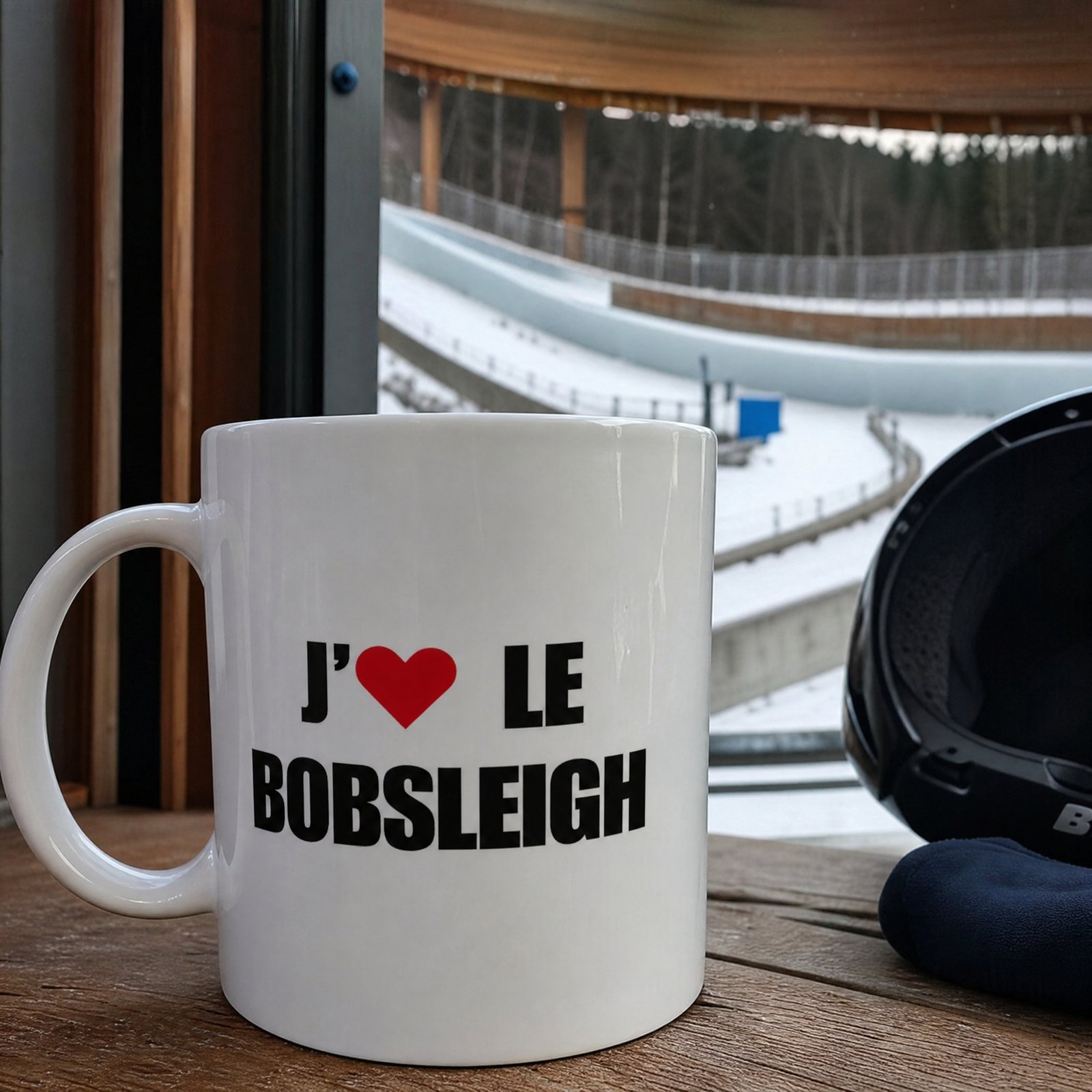 Mug Bobsleigh j&rsquo;aime le bobsleigh – Idée Cadeau Original
