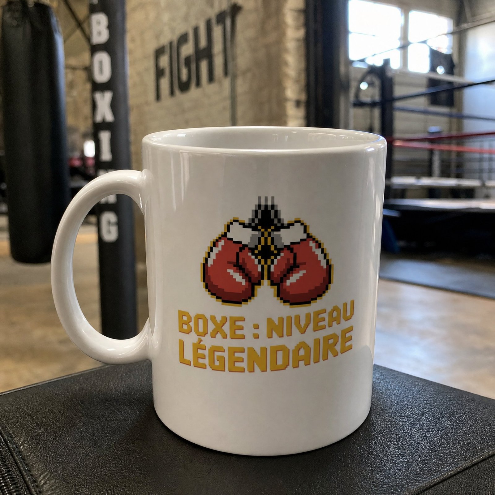 Mug Boxe Niveau Légendaire